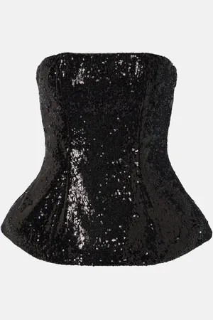 GIUSEPPE DI MORABITO Top bustier à sequins