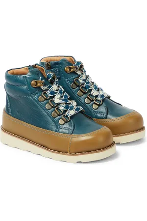 Petit Nord Bottes en cuir à lacets