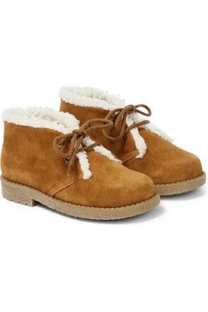 PèPè PèPè Bottines en daim et shearling