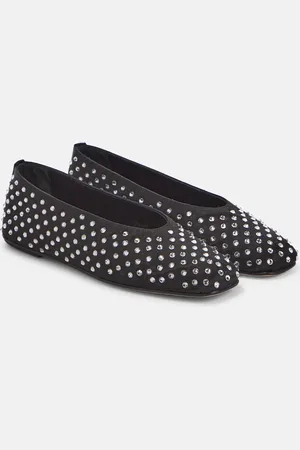 MAGDA BUTRYM Ballerines en satin à ornements