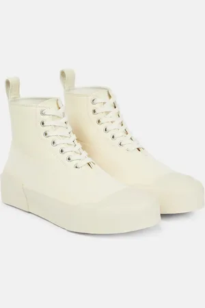 Jil Sander Baskets en cuir