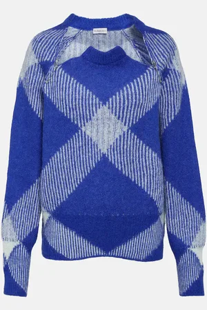 Burberry Pull en alpaga mélangé