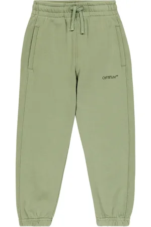 OFF-WHITE Pantalon de survêtement en coton à logo