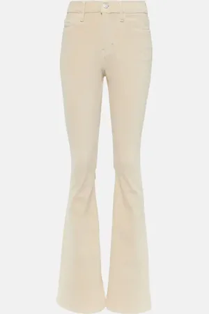 Frame Jean flare Le High Flare Velveteen en velours