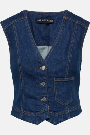 VERONICA BEARD Gilet de costume Valeria en jean