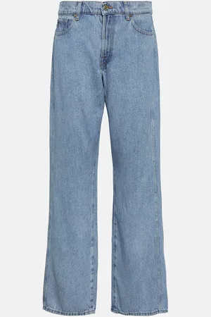 7 for all Mankind Jean droit Tess à taille haute