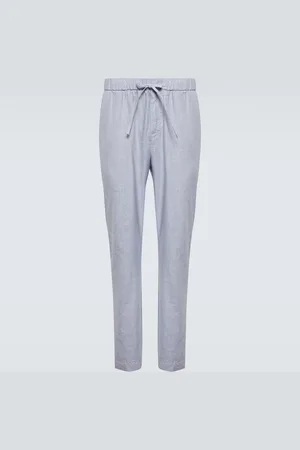 Frescobol Carioca Pantalon chino Oscar en lin et coton
