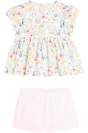 Il gufo Bébé – Ensemble robe et culotte bloomer