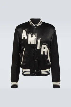 AMIRI Veste teddy en satin