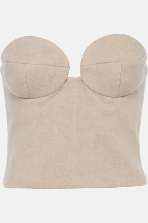 MAGDA BUTRYM Bustier en cachemire