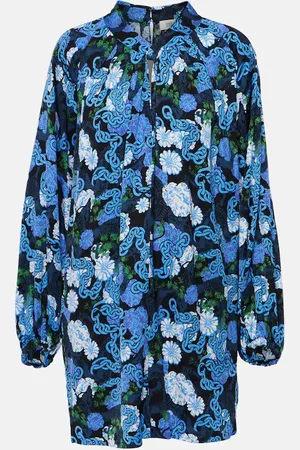 Diane von Furstenberg Robe Silka imprimée en satin