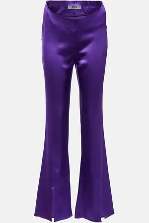 Didu Pantalon en satin de soie