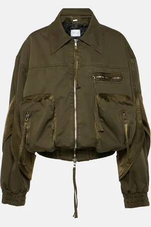 BLUMARINE Veste bomber en jean