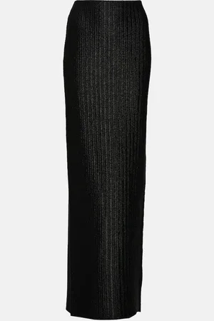 Tom Ford Jupe longue à taille mi-haute