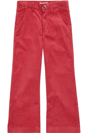 Chloé Chloé Kids Pantalon ample en velours