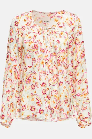 Isabel Marant Blouse Prian en soie mélangée