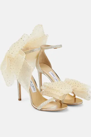 Jimmy Choo Sandales Aveline 100 à cristaux