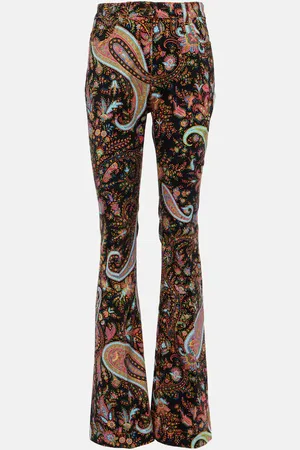 Etro Jean évasé à taille haute