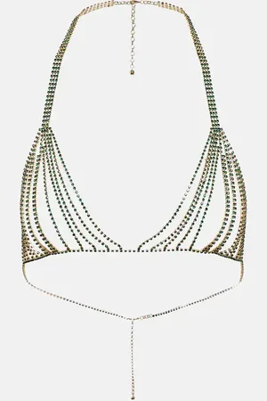 Oseree Oséree Brassière Gem à ornements