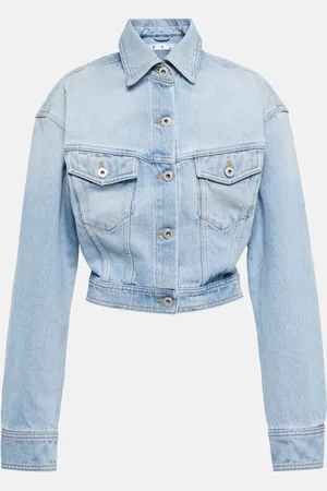 OFF-WHITE Veste raccourcie Toybox en jean