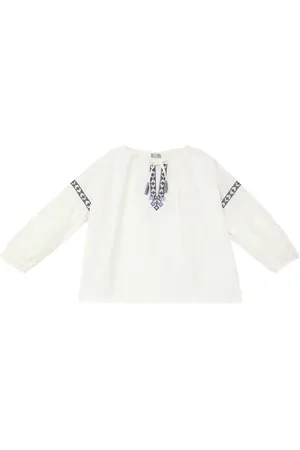 Il gufo Blouse Ronda en coton