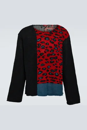UNDERCOVER Pull imprimé en laine