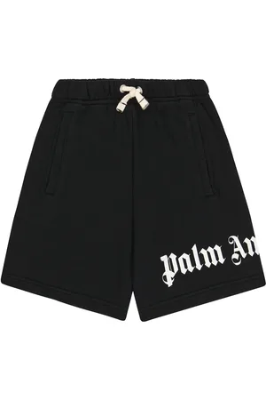 Palm Angels Short en coton à logo