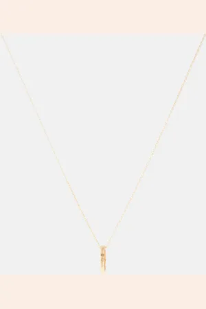 Maison Margiela Collier en argent à logo