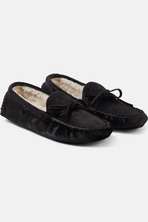 The Row Mocassins Lucca en cuir