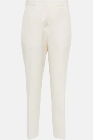 Jil Sander Pantalon droit en laine
