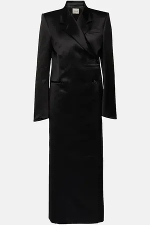 Khaite Manteau Kelton en satin