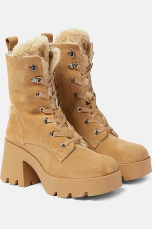 Bogner Bottines Seoul 1B en daim et shearling