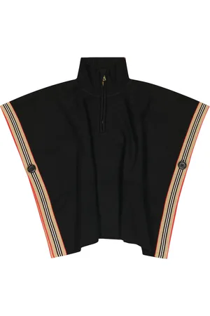 Burberry Poncho en laine mélangée