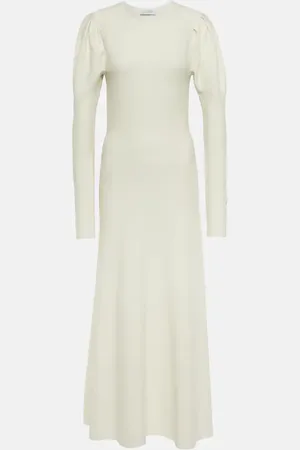 GABRIELA HEARST Robe midi Hannah en laine et cachemire