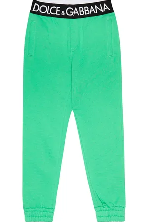 Dolce & Gabbana Pantalon de survêtement en coton à logo