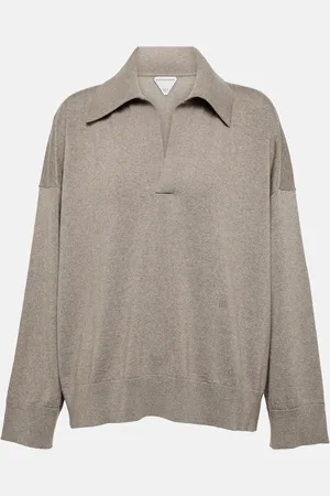 Bottega Veneta Polo en laine mélangée