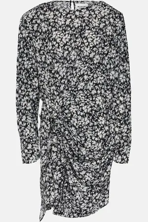 Marant Etoile Robe portefeuille Dulce à fleurs