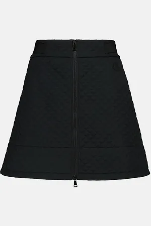 Moncler Mini-jupe à taille haute matelassée