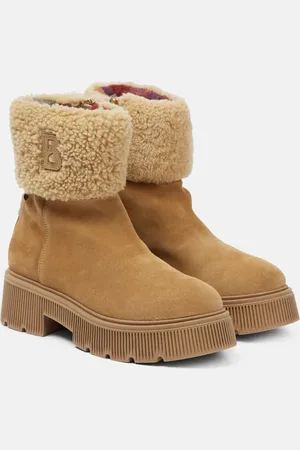 Bogner Bottines Turin en daim et shearling