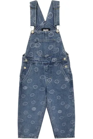 Molo Salopette Aer imprimée en jean