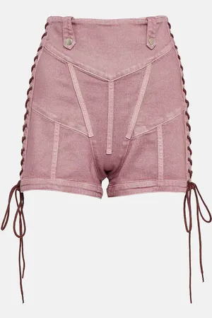 Jean Paul Gaultier X KNWLS – Short corset à taille haute en jean