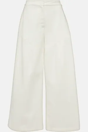 Jil Sander Jean ample à taille haute