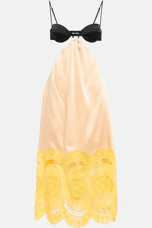 Stella McCartney Robe midi brodée