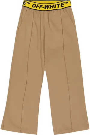 OFF-WHITE Pantalon chino en coton à logo