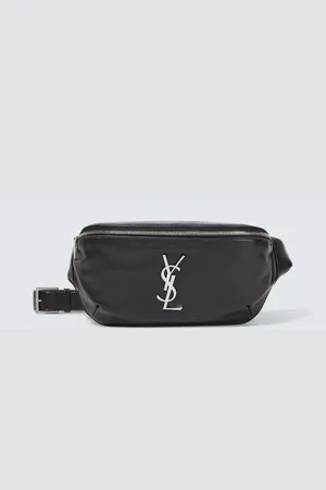 Saint Laurent Sac ceinture Cassandre en cuir