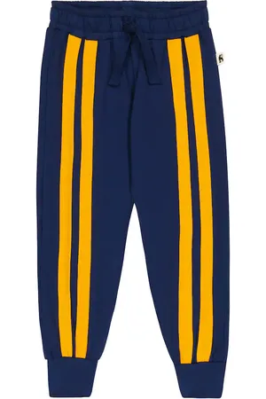 Mini Rodini Pantalon de survêtement rayé en coton