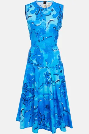 Marni Robe midi imprimée en coton