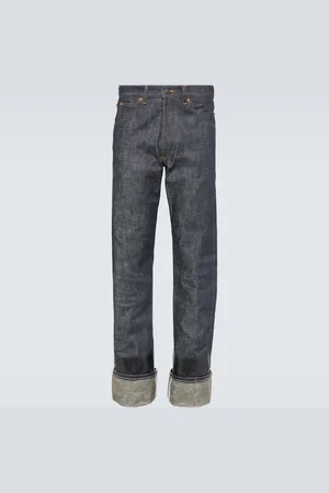 Maison Margiela Jean droit à taille mi-haute