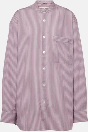 Birkenstock X Tekla – Chemise de pyjama rayée en coton