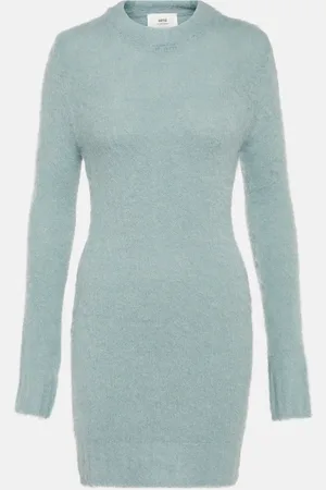 Ami Robe en laine mélangée